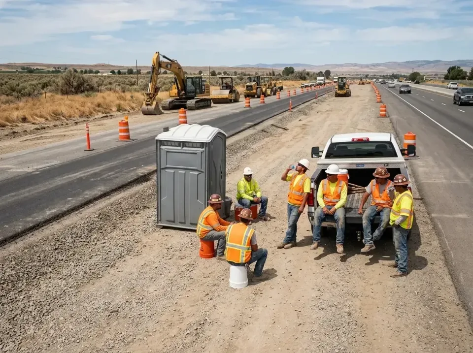 highway-road-construction-crew-007 — frequently asked questions, Porta Potty and Restroom Rentals in Riverview Park, PA